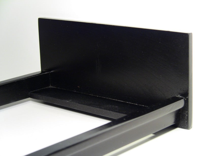Black Platform Bed