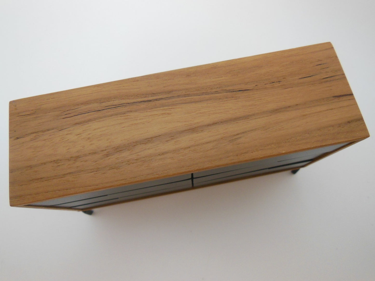 Beech Dresser with Black Drawers