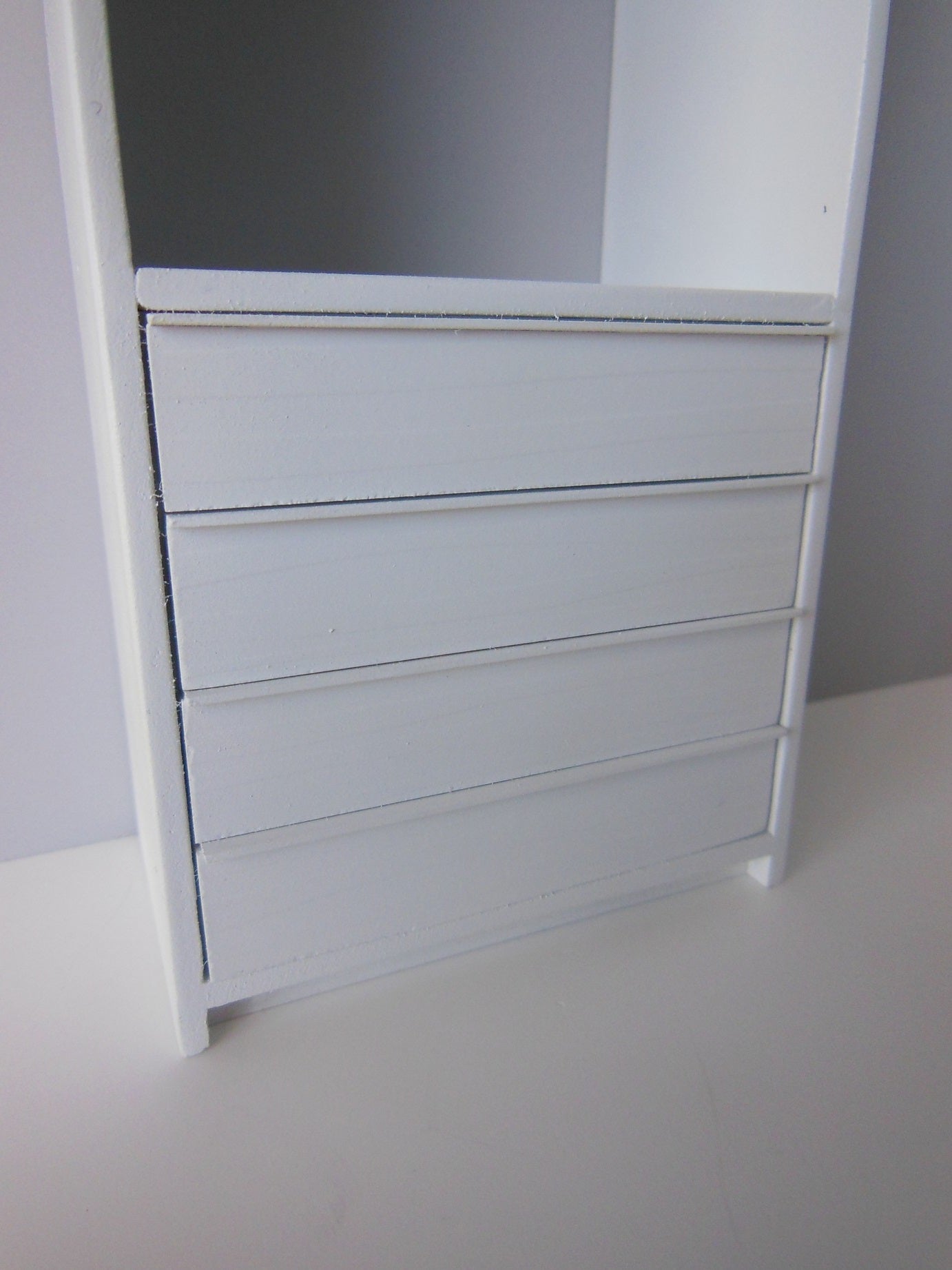 Arvo Narrow Wardrobe with 4 Drawers