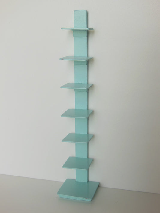 Tower Bookcase in Light Blue