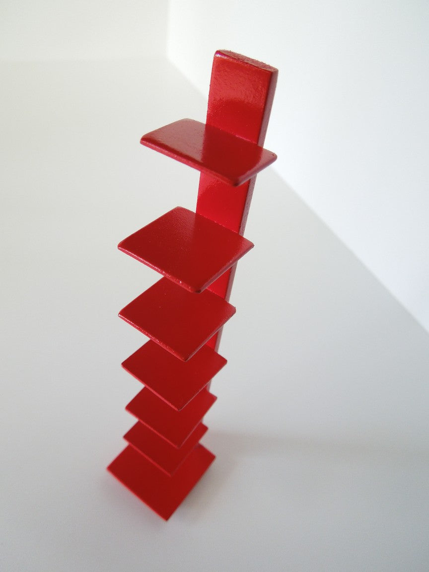 Tower Bookcase in Red
