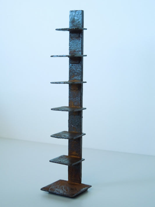 Tower Bookcase in Rust