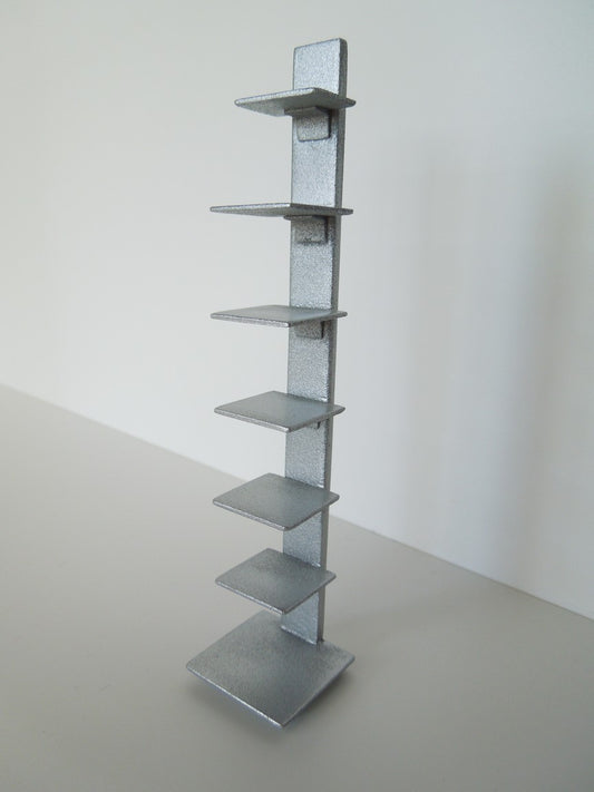 Tower Bookcase in Silver