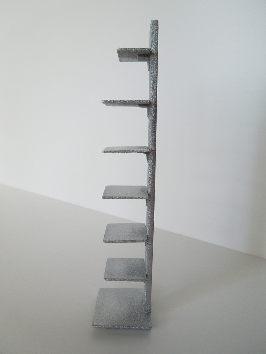 Tower Bookcase in Silver