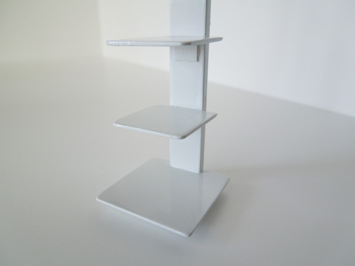 Tower Bookcase in White
