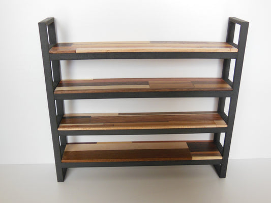 Fairfax 4 Tier Shelving Unit M.U.T.T./Black