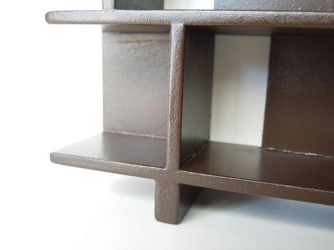 Vendi 2 Tier Bookcase in Espresso