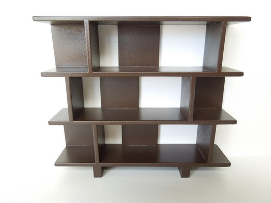 Vendi 3 Tier Bookcase in Espresso