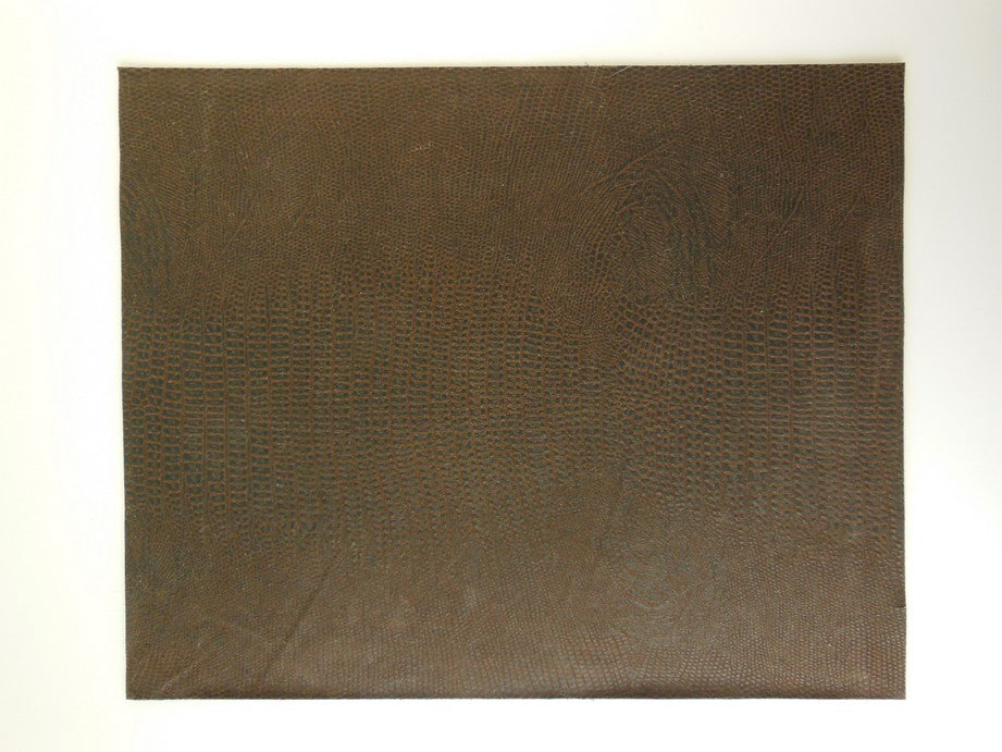 Brown Croc Area Rug