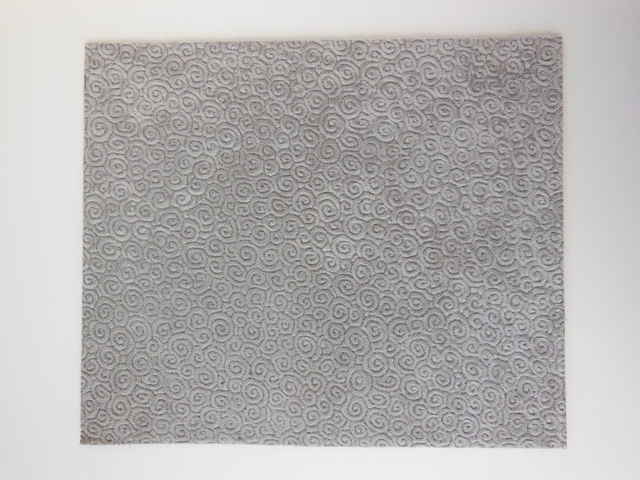 Gray Swirl Area Rug