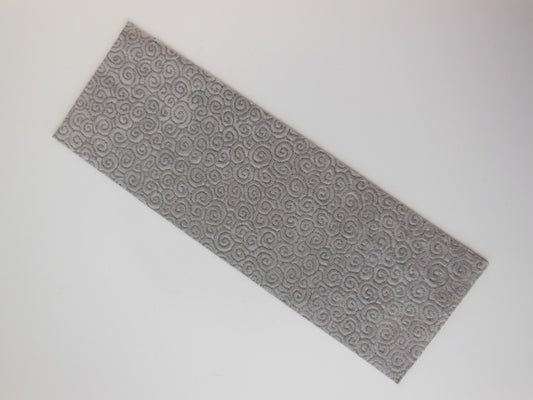 Gray Swirl Runner Rug