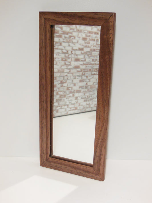 Walnut Framed Floor Mirror