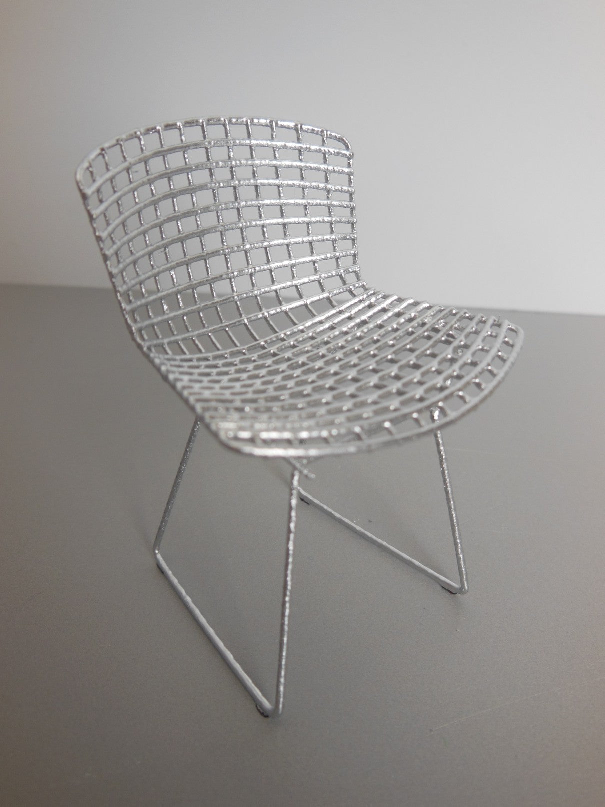 Bertoia Chair in Silver