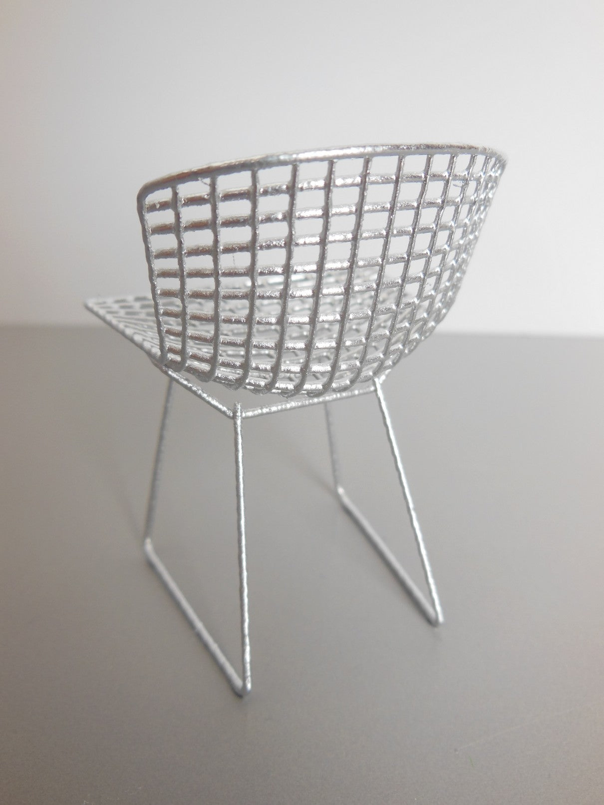 Bertoia Chair in Silver