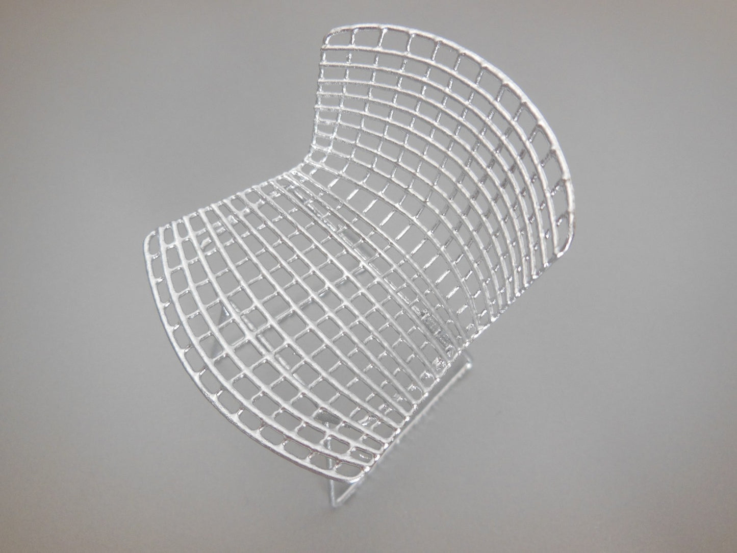 Bertoia Chair in Silver