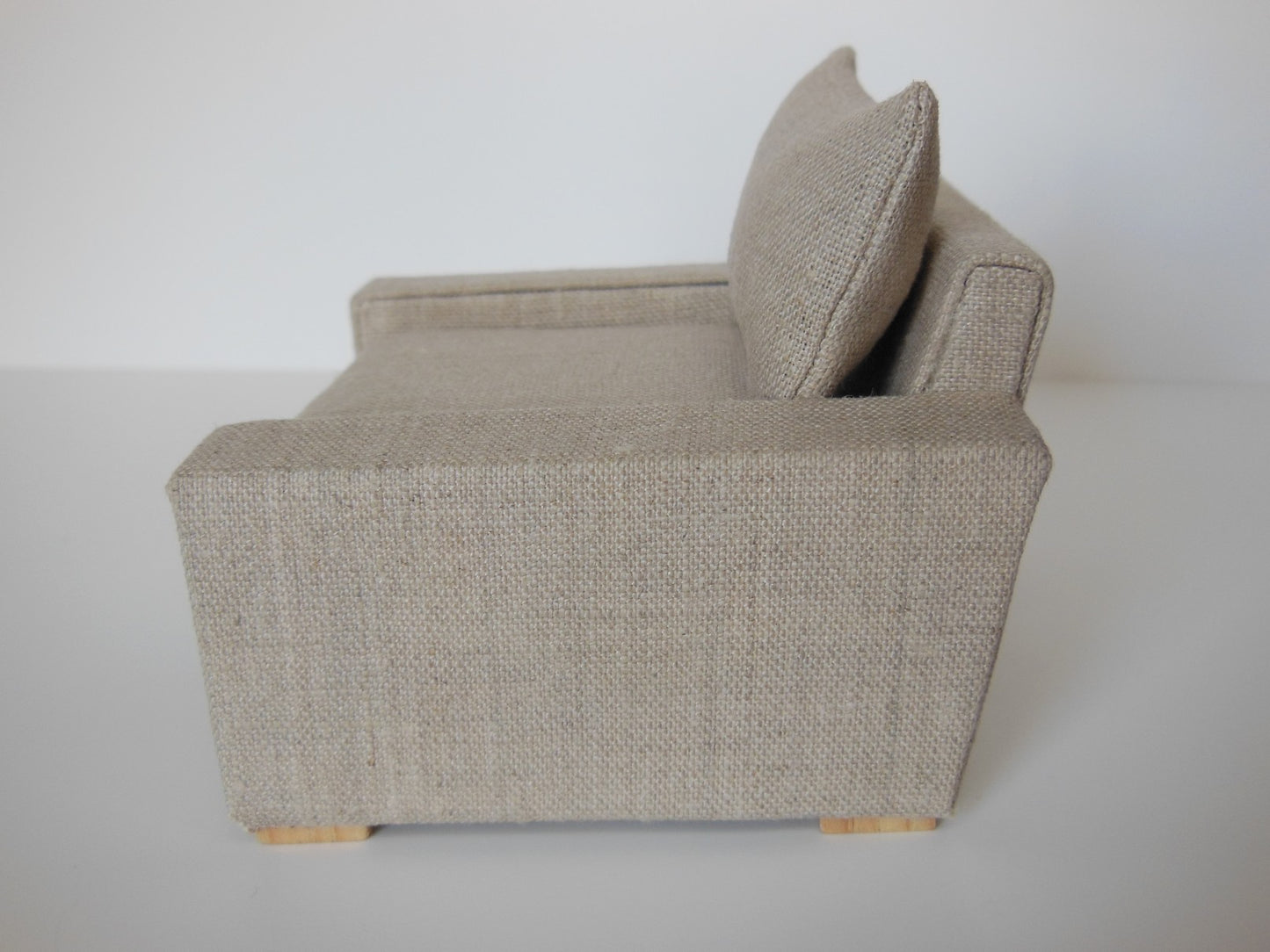 Davis Chair in Linen Wheat