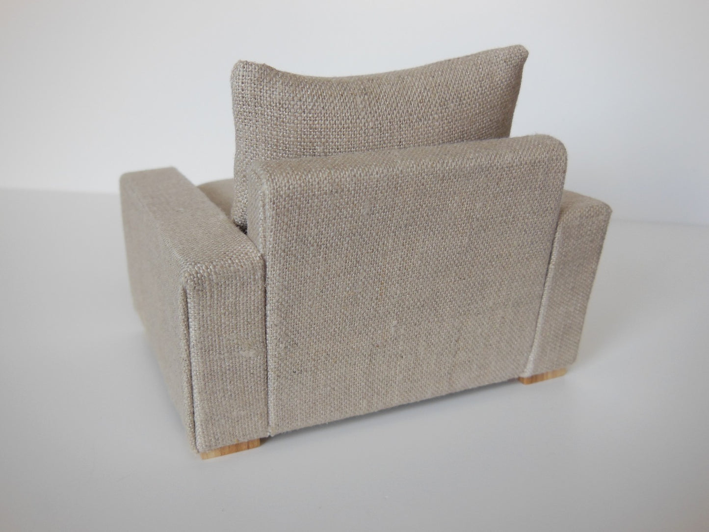 Davis Chair in Linen Wheat