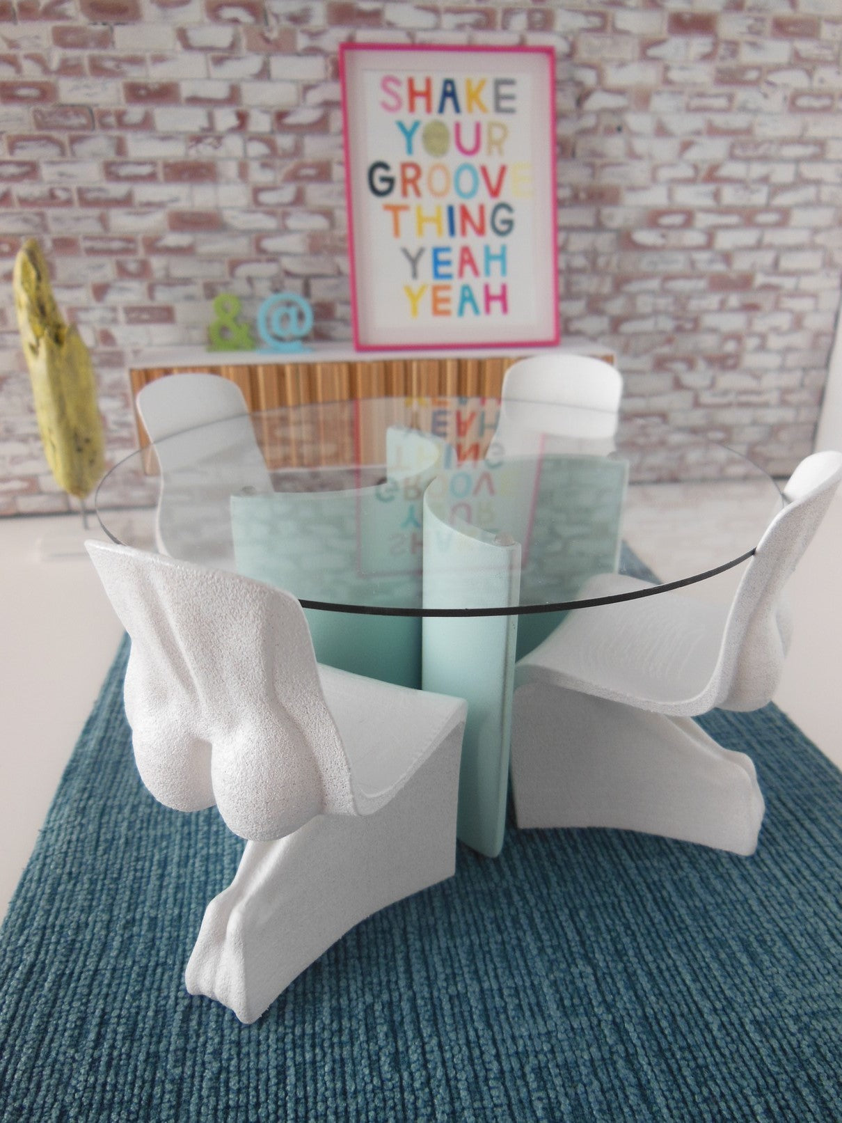 Derriere Chair in White