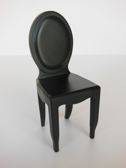 Ghost Dining Chair in Black Matte