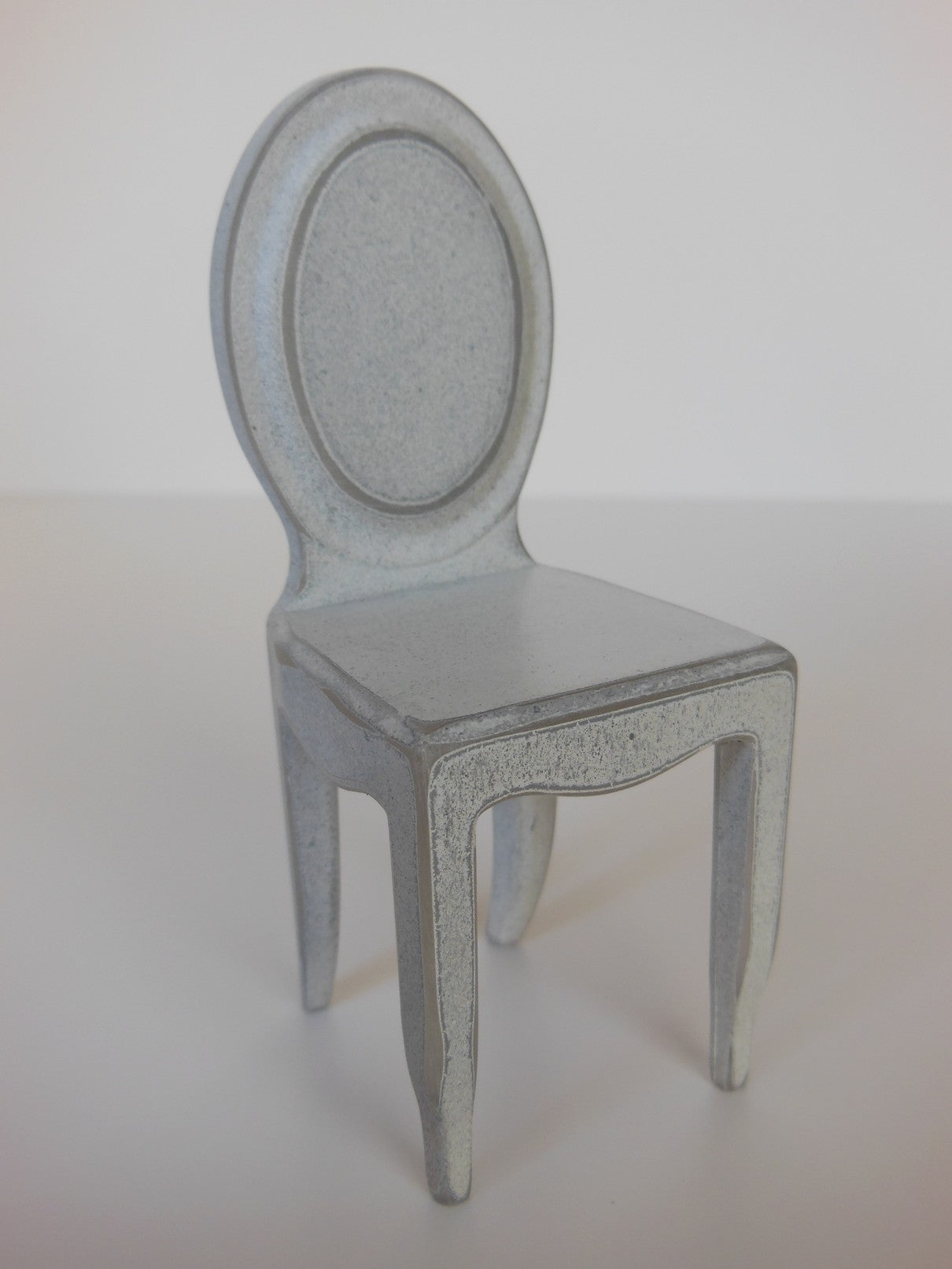 Ghost Dining Chair in Distressed White