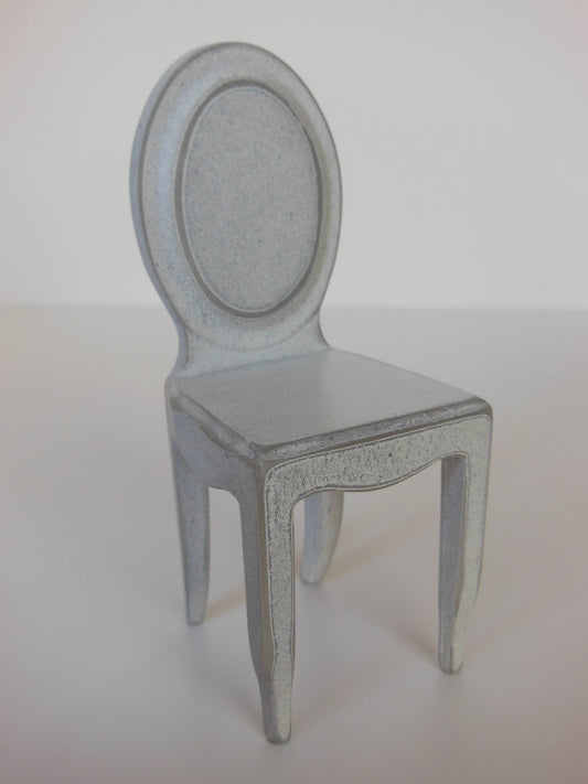 Ghost Dining Chair in Distressed White
