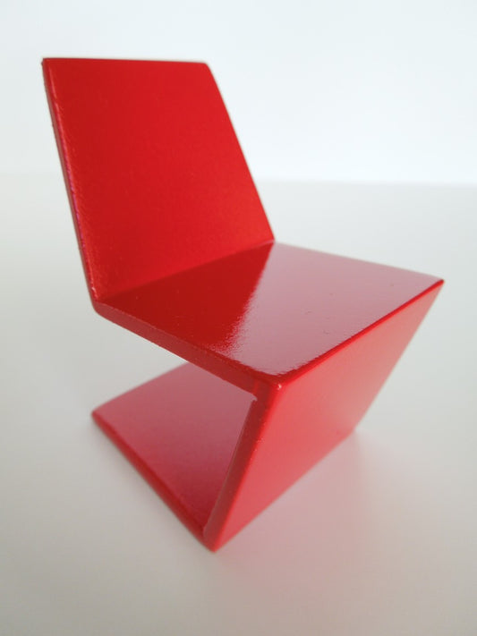 Klein Chair in Red Lacquer