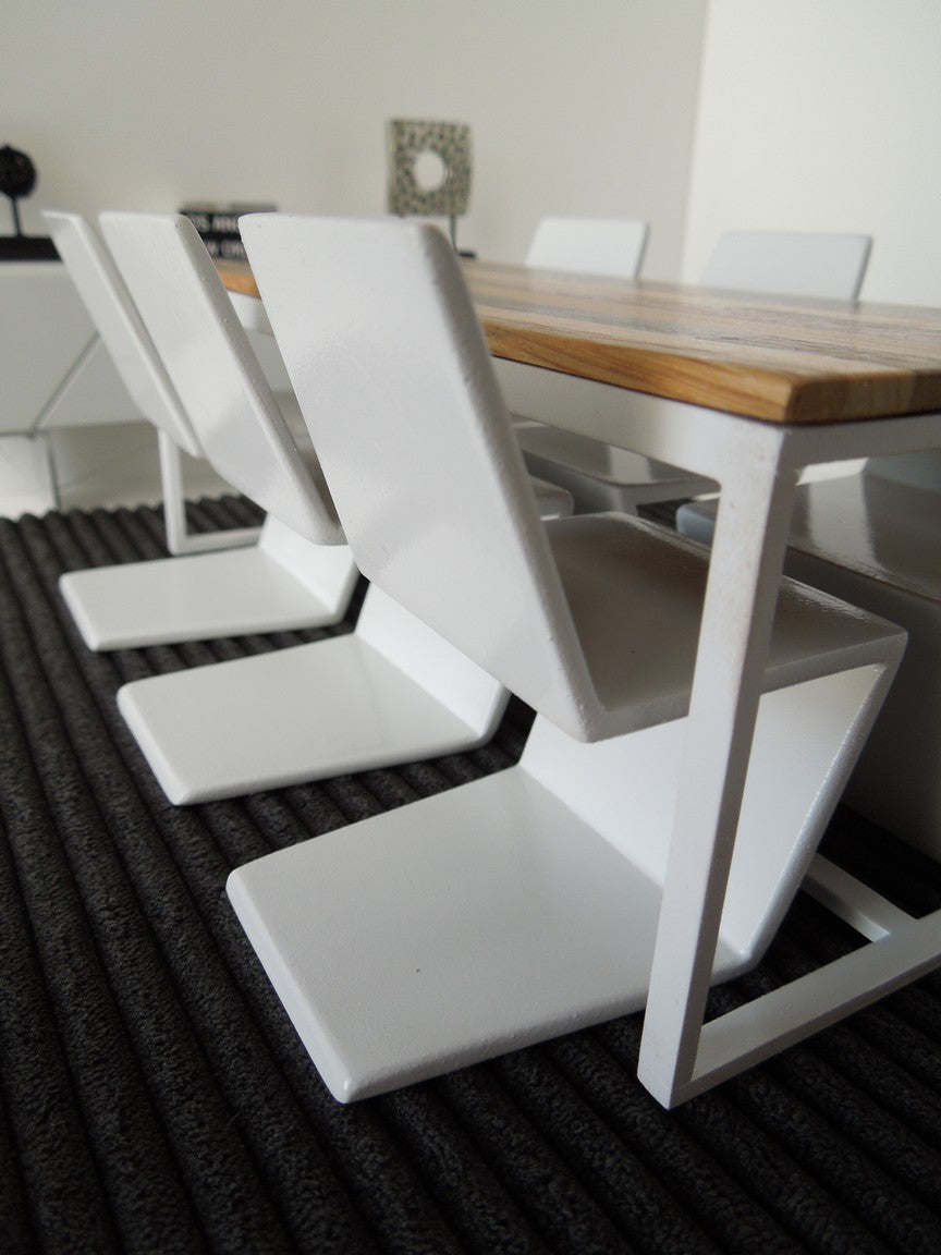 Klein Chair in White Lacquer