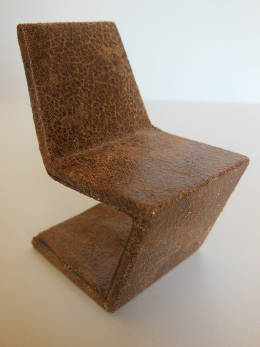 Klein Chair in Vintage Brown Fabric