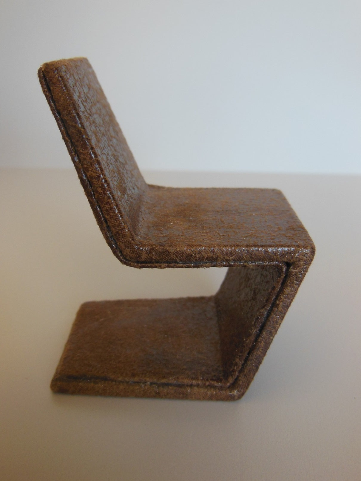 Klein Chair in Vintage Brown Fabric