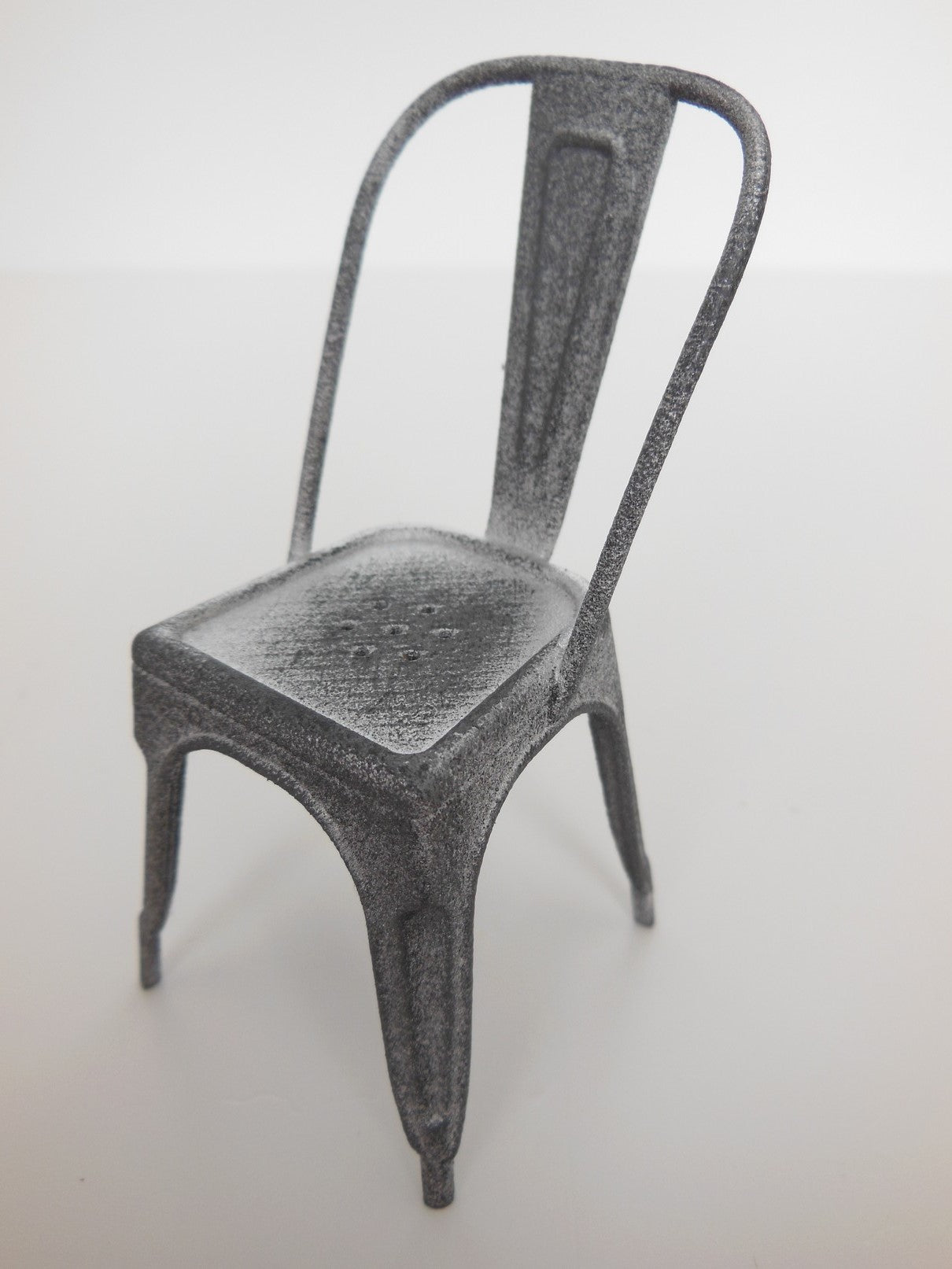 Tolix Chair in Vintage Silver