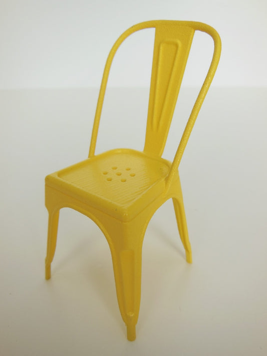 Tolix Chair in Yellow