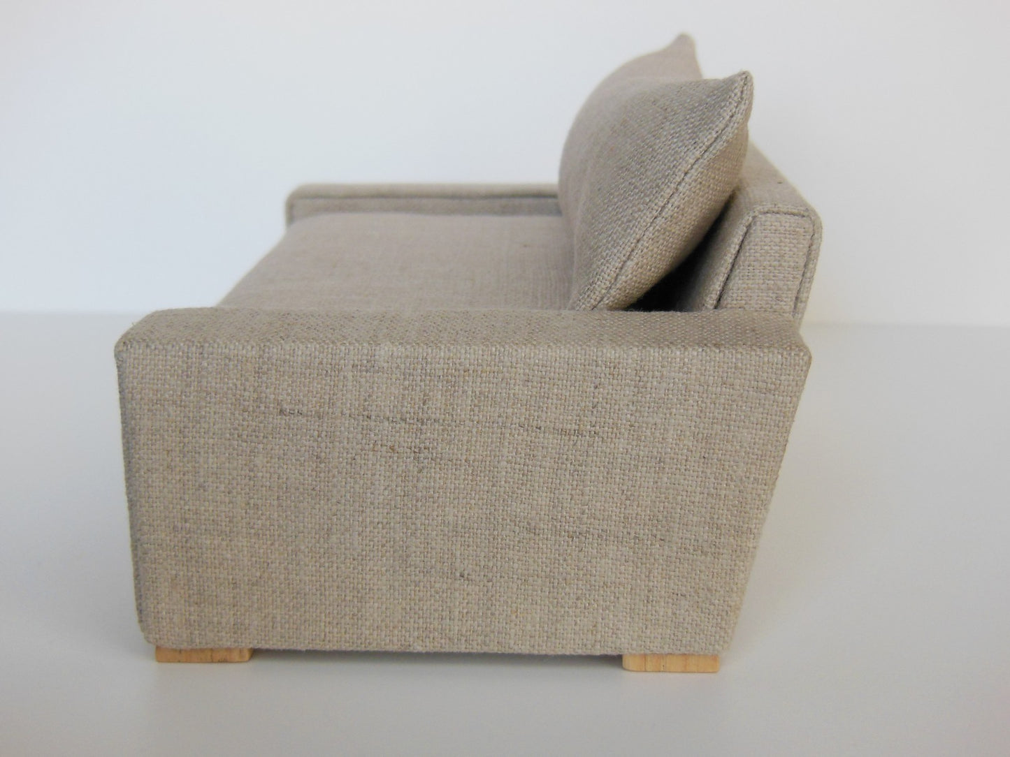 Davis Loveseat in Linen Wheat
