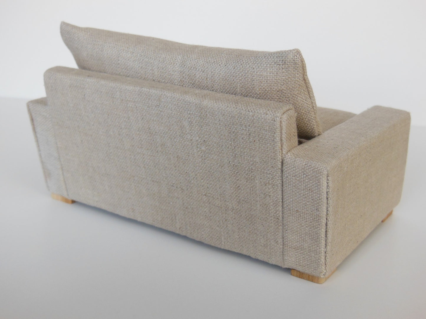 Davis Loveseat in Linen Wheat