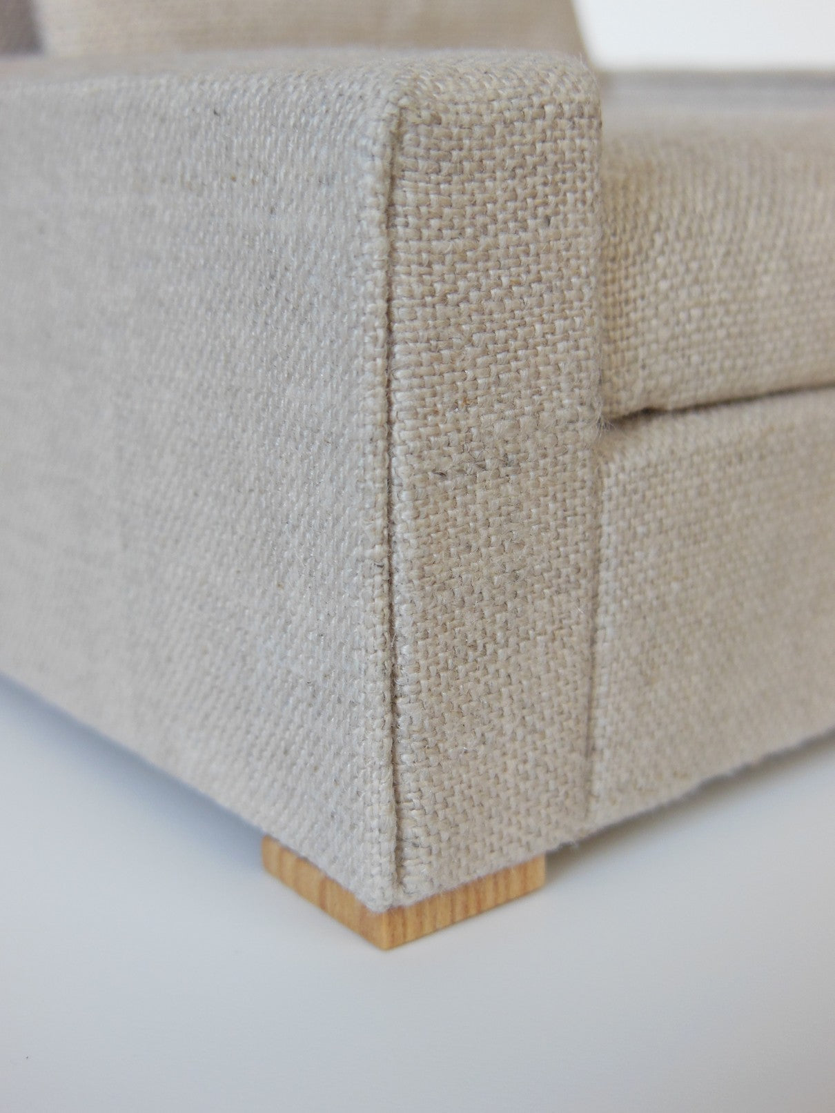 Davis Loveseat in Linen Wheat