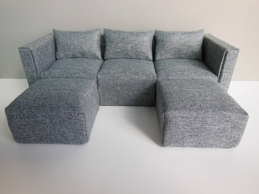 Gray Metro Sectional