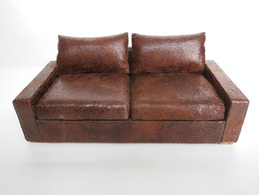 Davis Sofa in Vintage Brown
