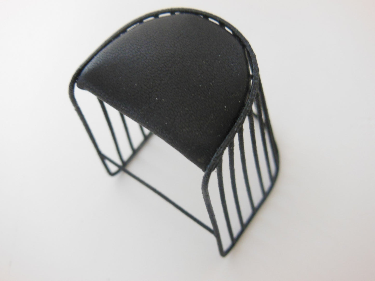 Bride's Veil Counter Stool Black/Black