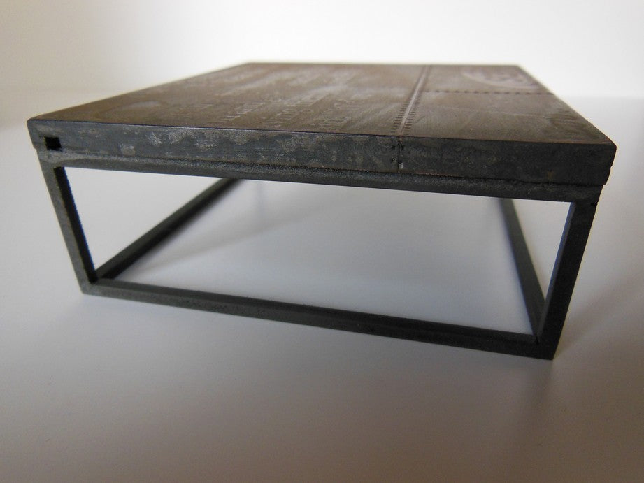 Industrial Coffee Table - Large Square