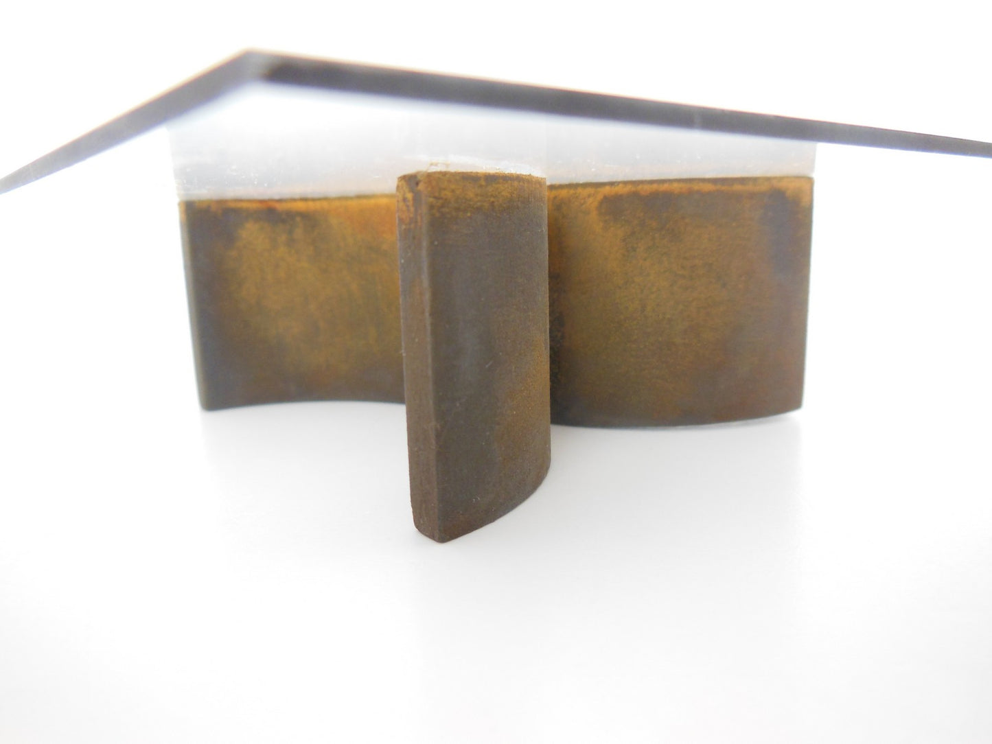 Lotus 2 Coffee Table in Rust
