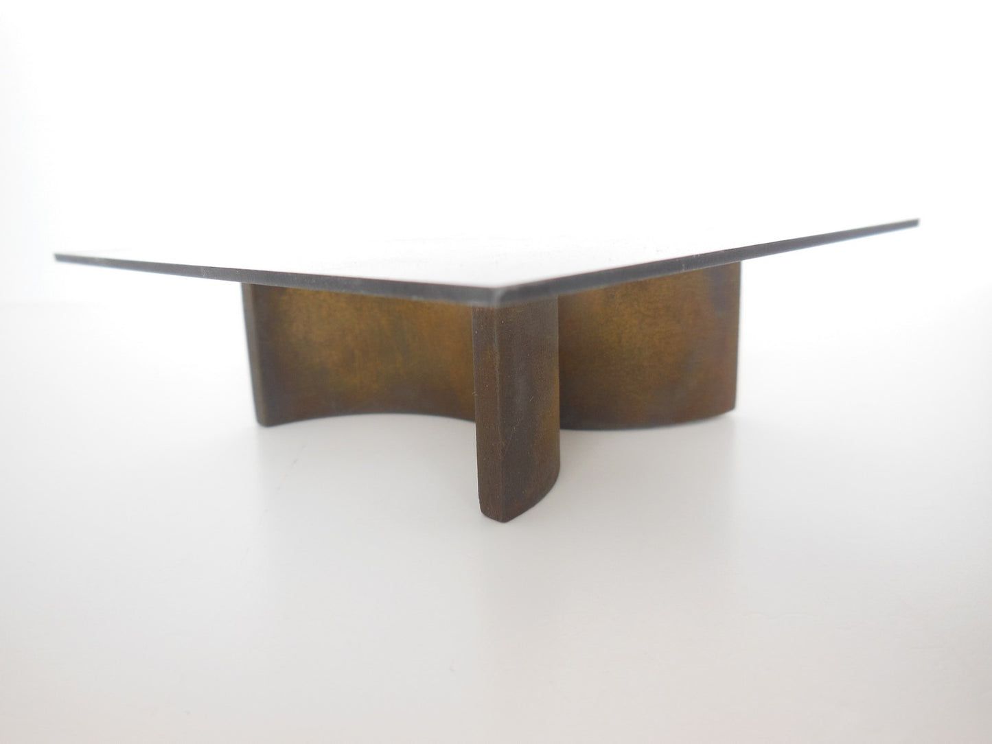 Lotus 2 Coffee Table in Rust