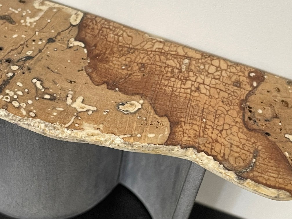 Curvalo Driftwood Console Table
