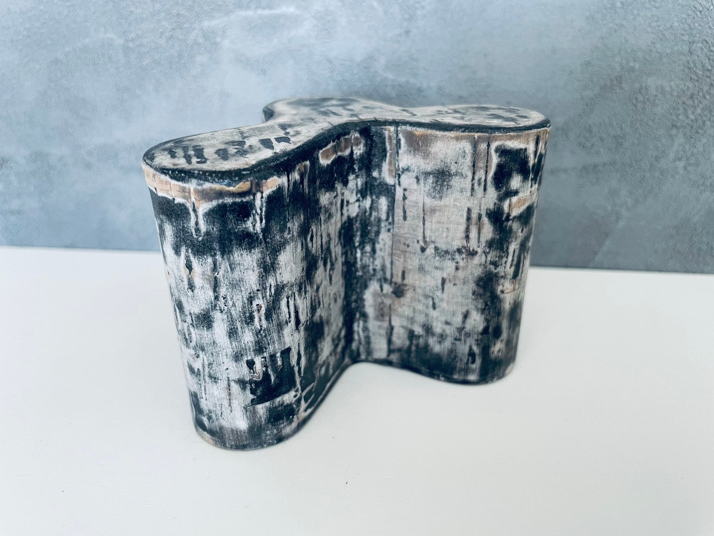 Nebulyn Console Table in Gray Cork