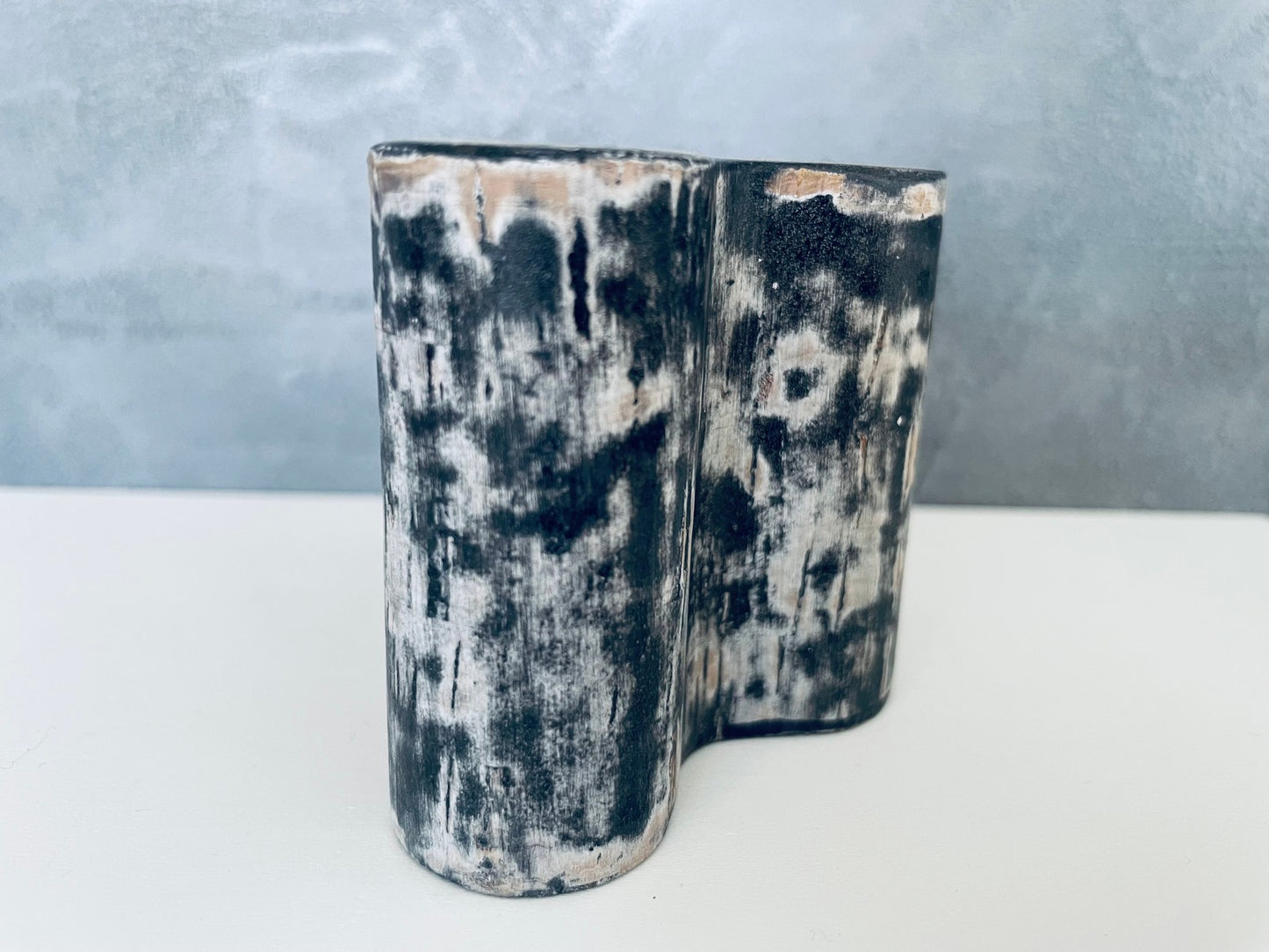 Nebulyn Console Table in Gray Cork