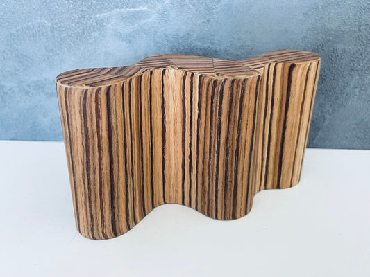 Nebulyn Console Table in Zebrawood