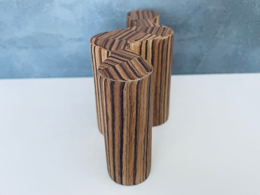 Nebulyn Console Table in Zebrawood
