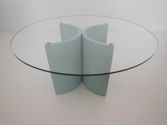 Lotus 2 Dining Table in Blue
