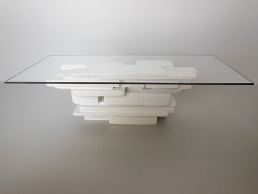 STAX Dining Table in White