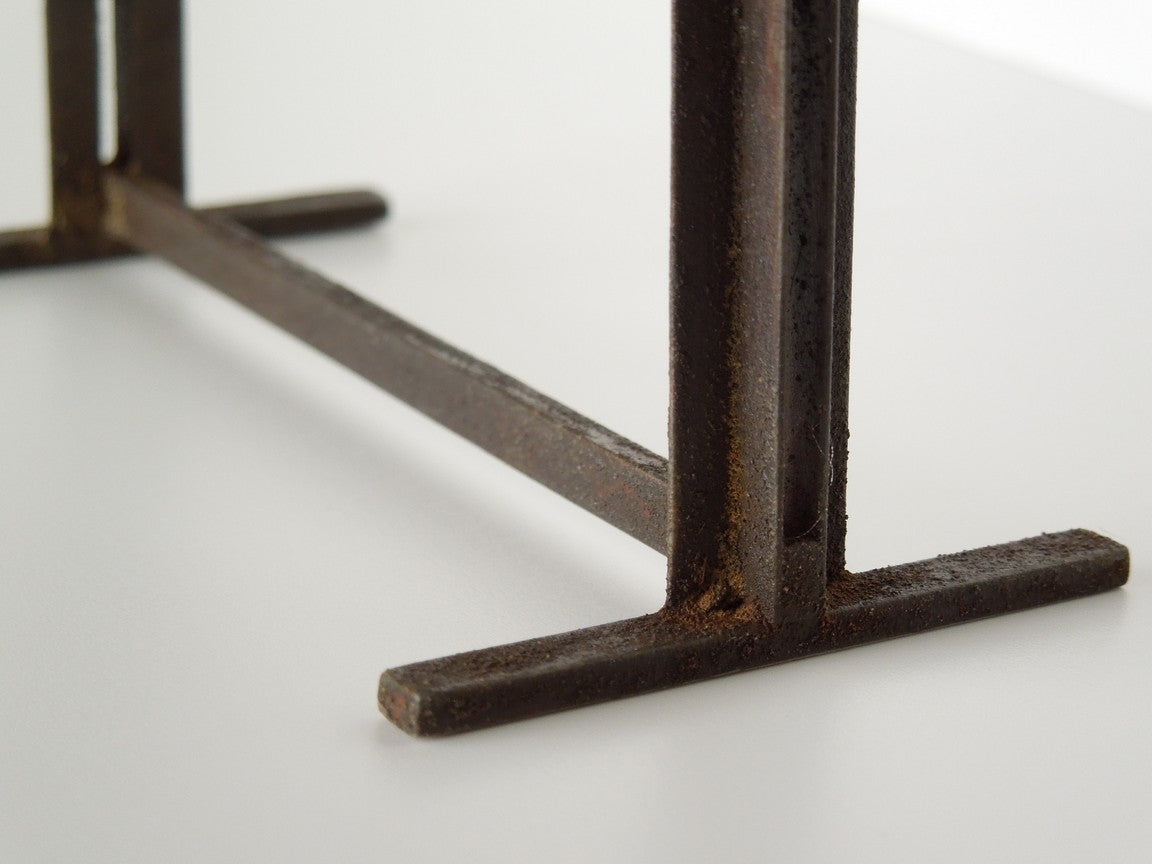 Trellis Dining Table in Rust