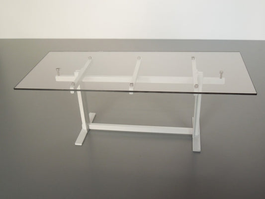 Trellis Dining Table in White