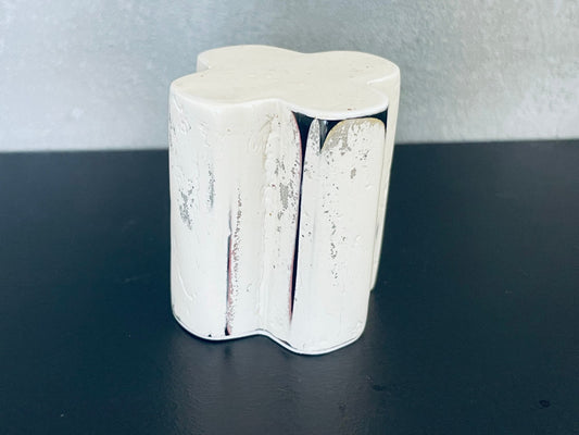 Nebulyn Accent End Table in White